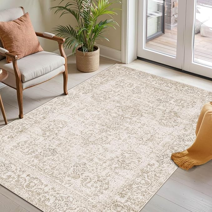 Rugxara Washable Area Rug for Living Room, Bedroom Kitchen(3'x5')