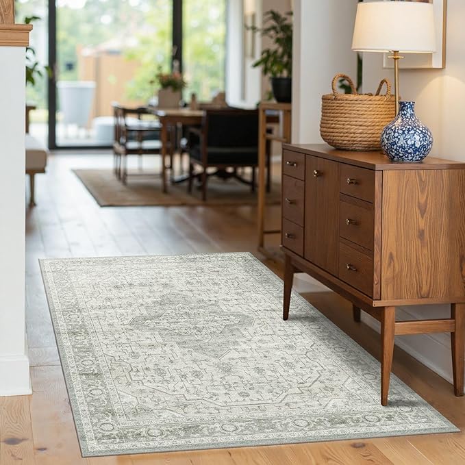 Rugxara Washable Area Rug for Living Room, Bedroom Kitchen(3'x5')