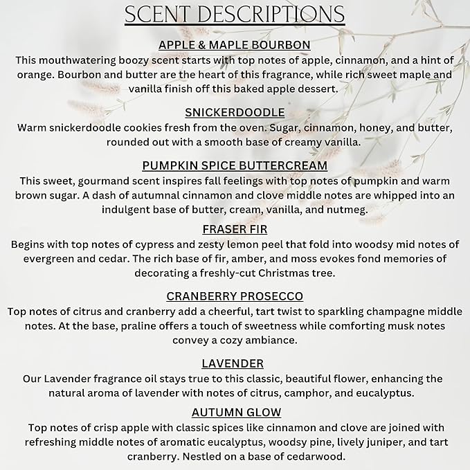 Wickless Floral Scented Candles for Candle Warmer Lamp, Many Scents to Choose, 100% Non-Toxic Soy Wax, Candle Melts for Warming Plate, Handmade in The USA (English Garden)