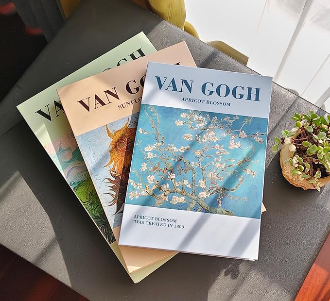 LUNETH Decorative Books for Home Decor - Set of 3 Faux Books for Coffee Table Decor, Fake Book for Decoration, Aesthetic Faux Book Storage Box for Decor, Decor Accent for Living Room Bookshelf