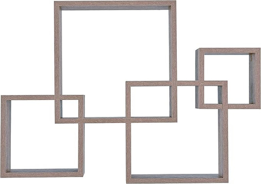 Intersecting Cube Shelves