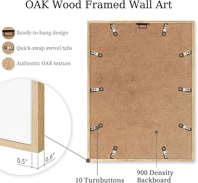 Bwodke OAK Wood Framed Wall Art Woman Searches For Where Men Get The Audacity Canvas Art Vintage Newspaper Pictures Wall Decor Trendy Retro Magazine Prints for Girly Dorm Bedroom 16"x20"