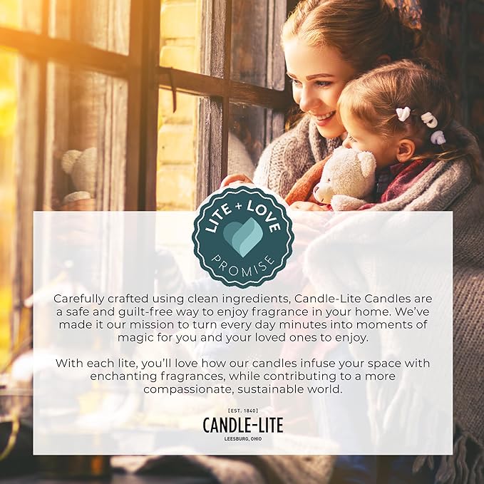 Candle-lite Scented Candles, Tropical Fruit Medley, 18 oz Jar, Proudly Poured in the USA, Aromatherapy Candle, Single-Wick with 110 Hours of Burn Time, Perfect for Creating a Refreshing Ambiance