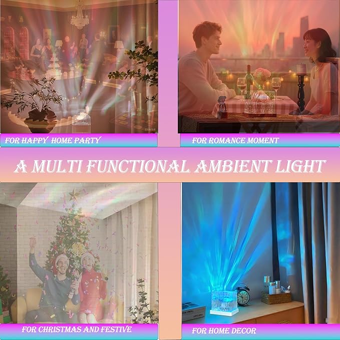 Northern Galaxy Projector with 16-Color Galaxy Sensor Light Strip and Remote Control—The Perfect Choice for Bedrooms/Kids' Rooms | Artistic Decor,Ideal for Teens,Boys,and Girls