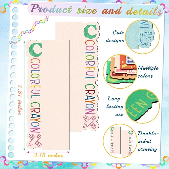 26 Pcs Library Alphabet Book Dividers Wooden Vinyl Record Organizer Separators 26 Alphabetical A-z Dividers Bookshelf Markers for Shelves Cds, Albums, Books