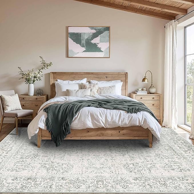Rugxara Washable Area Rug for Living Room, Bedroom Kitchen