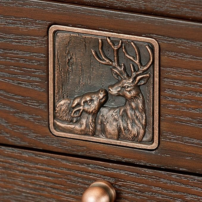 Makeup Organizers Luxury Wood Jewelry Box Wooden Velvet Necklace Ring Earring Watch Organizer Jewellery Storage Case Casket Jewelry Case