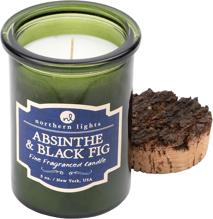 Northern Lights Candles - Spirit Jar Candles - Absinthe & Black Fig - 52603