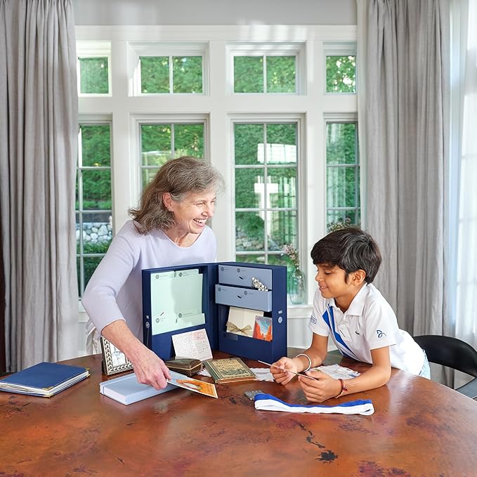 Savor | Personalized Family Archives Keepsake Organizer | Keep Treasured Heirlooms, Genealogy, Ancestry, Birthplace and Tree Documents Organized and Safe in One Convenient Home