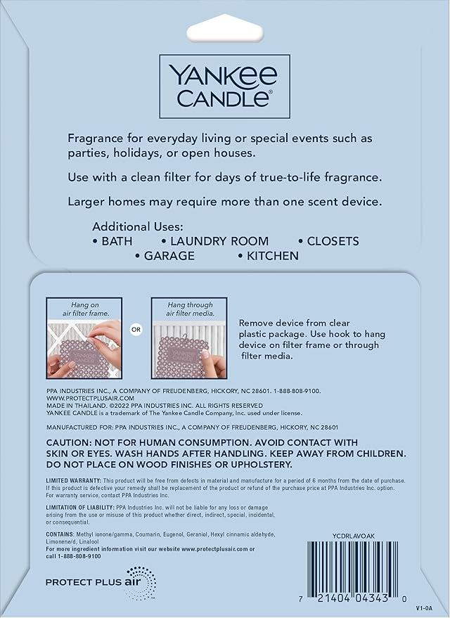 Yankee Candle Yankee Candle Dried Lavender & Oak (Pack of 12)