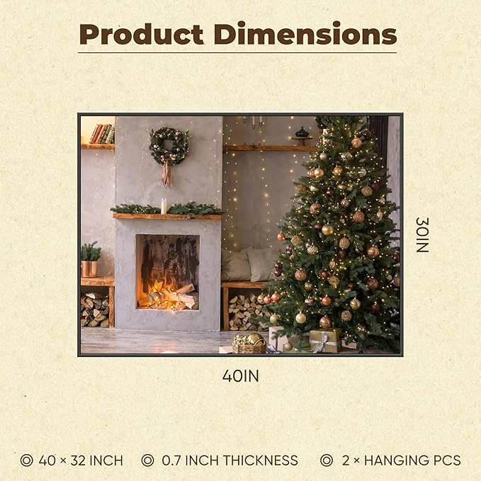 Antok 40x30 Black Metal Framed Bathroom Mirror, Wall Mirror with Rect Corners, Vanity Mirror for Over Sink, Anti-Rust Tempered Glass, Horizontal/Vertical Hanging for Bathroom, Living Room, Entryway