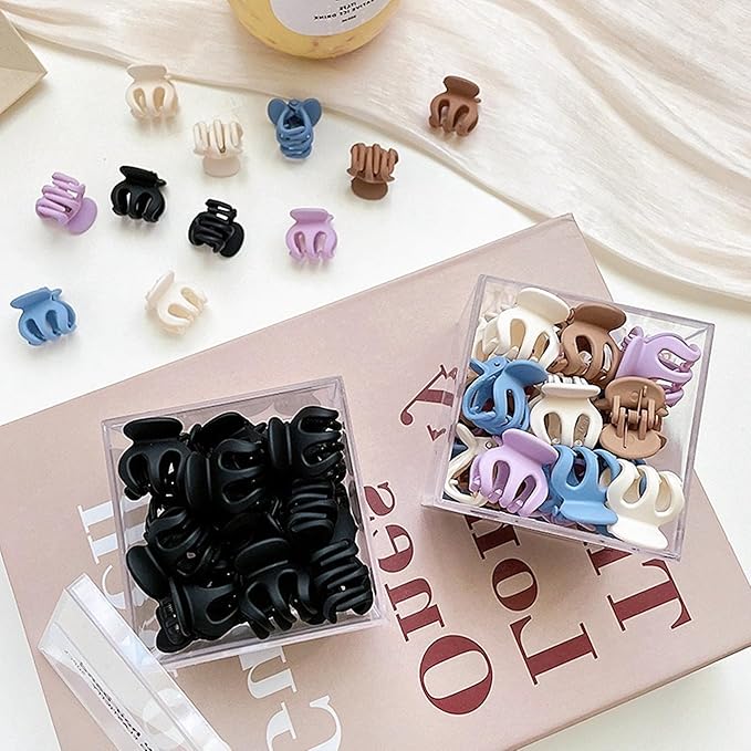 KissYou Small Acrylic Box Clear Boxes with Lid Acrylic Square Cube for Display Jewelry Storage Contanier Graduation Wedding Birthday Party Decorative Box