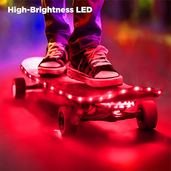 BestLuz LED Strip Lights Battery Operated 3.33ft x 2 Pack Flexible LED Light Strip Battery Powered Lighting for Bedroom Room Decor Cabinet Shelf TV Backlight Red