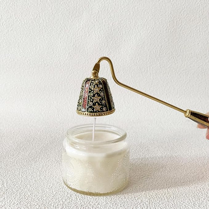 Candle Snuffer, Unique Candle Extinguisher Snuffer, Decorative Candle Extinguisher Metal Candle Tool