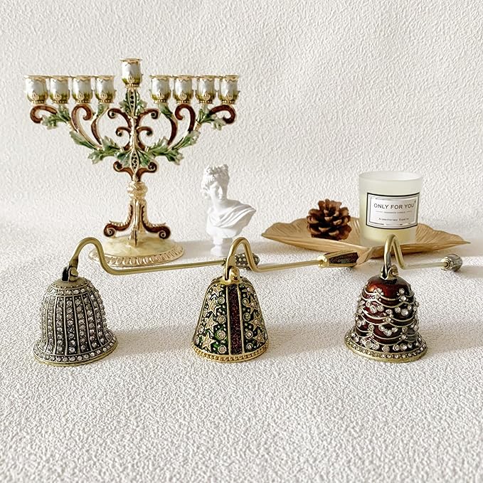 Candle Snuffer, Unique Candle Extinguisher Snuffer, Decorative Candle Extinguisher Metal Candle Tool