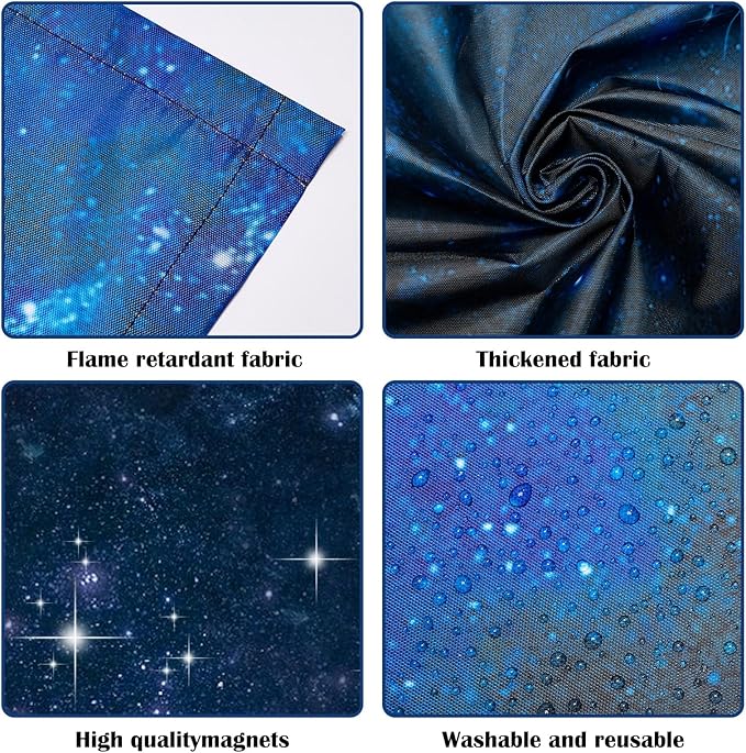 ANGSYLTH 2 Pcs Fluorescent Light Covers - 4 x 2 Feet Covers for Ceiling Lights, Magnetic Light Filters for Classroom, Office, Hospitals, Home