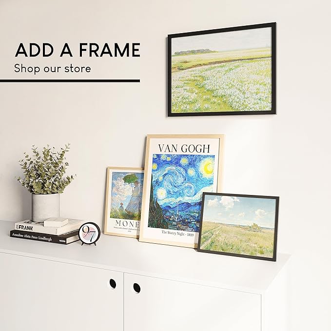 97 Decor Eclectic Home Decor Aesthetic - Eclectic Art Prints Wall Decor, Artsy Funky Posters, Girly Gallery Wall Art Set, Unique Famous Artist Paintings Colorful Pictures (Unframed)