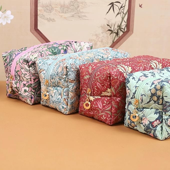 Pencil Case Office College School Storage Bag Pouch Holder Box Organizer Makeup Pouch Cosmetic Bag Aesthetic Cute Pen Case for Girls Boys Kids (B)