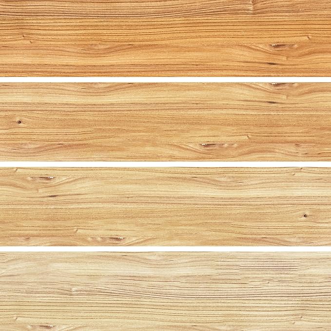 Floating Shelves for Wall, Live Edge 40"W x 9.3"D x 1.5"H Wood Floating Shelf, Set of 2 with Invisible Heavy-Duty Metal Bracket, Deep Floating Shelf for Living Room Kitchen, Natural Finish