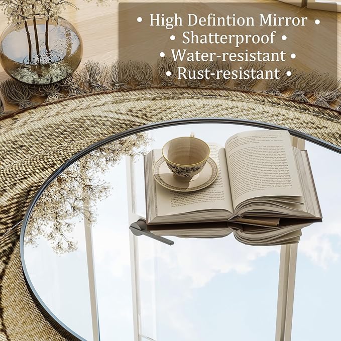 Arched Full Length Mirror 57"x19" Floor Standing Body Mirror with Aluminum Frame,Leaning Hanging for Bedroom Cloakroom Living Room Black